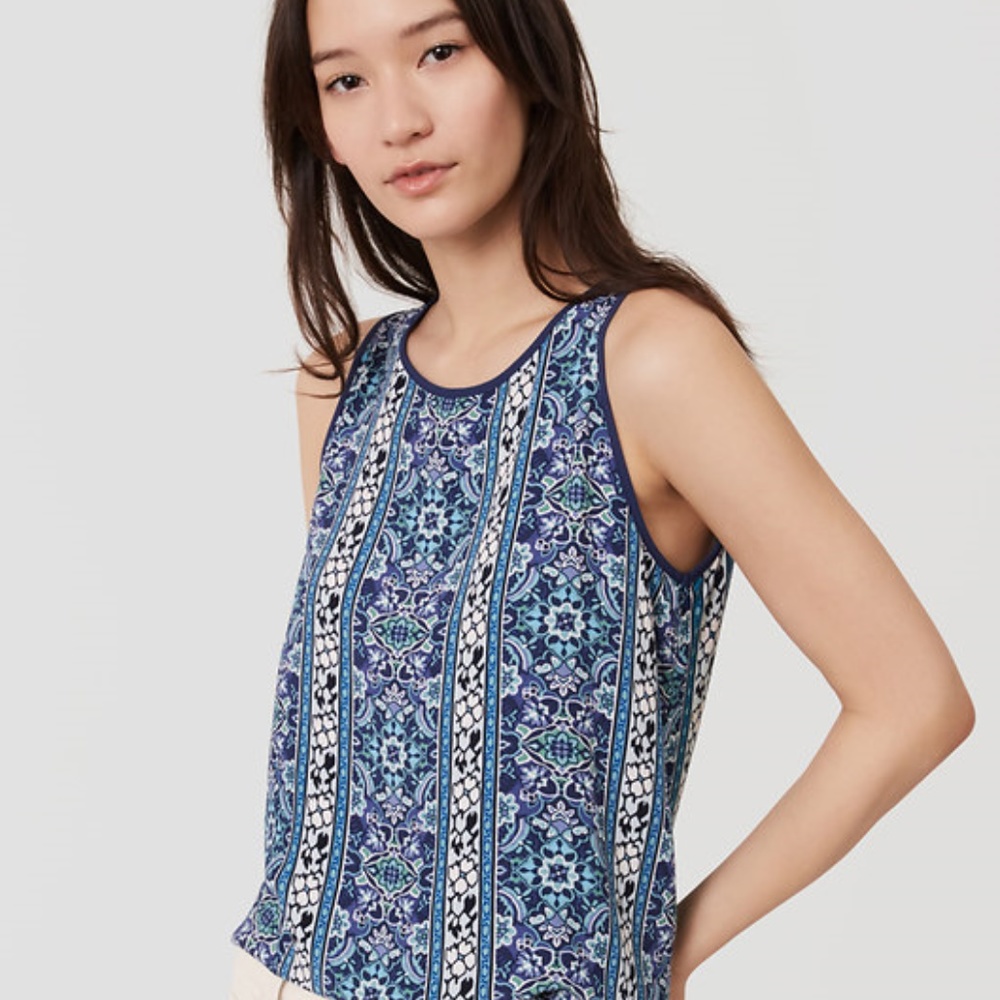 Loft Sleeveless Blouse